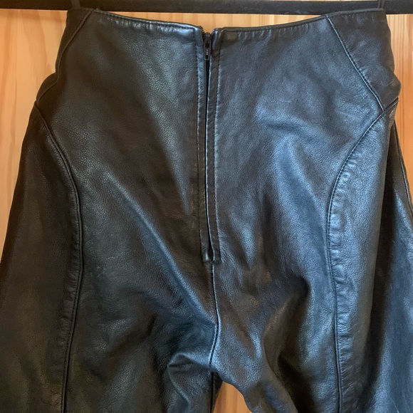 Hold for @rigel1972 VINTAGE GENUINE LEATHER VERDUCCI PANTS! - Picture 4 of 13